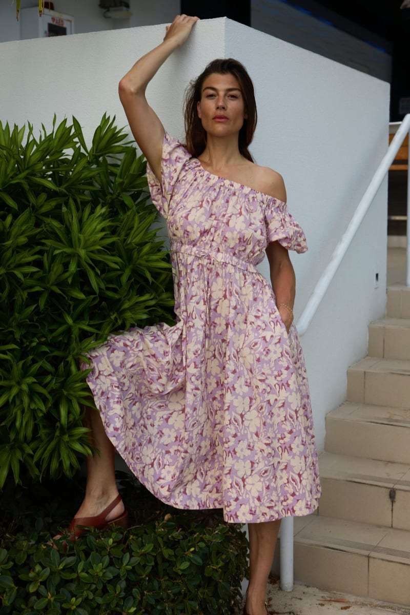 Sofi Off Shoulder Dress - Limited Edition Print