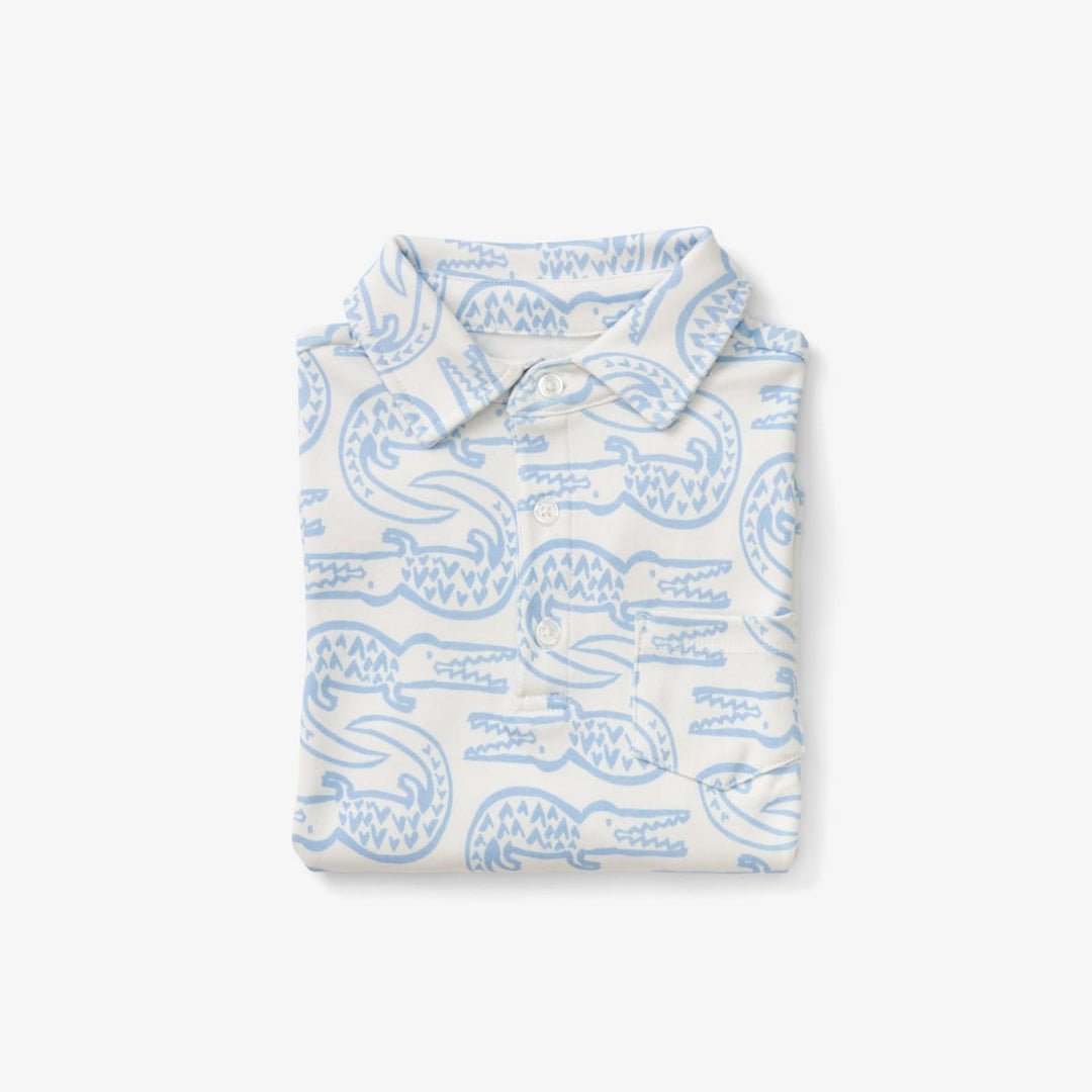 Collared Shirt - Alligator Bay Blue