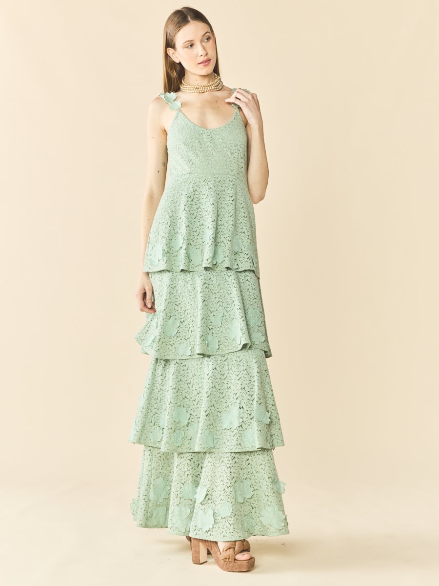 Emmy Dress - Minty Green
