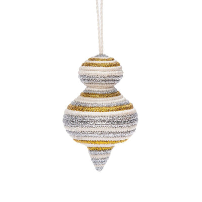 Metallic Rounded Ornament