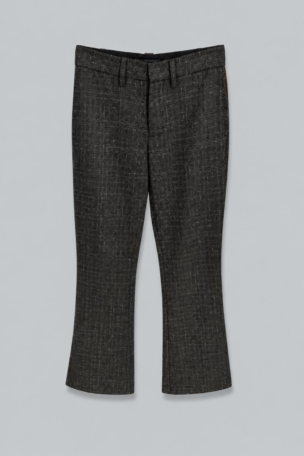 Bootcut Pants - Marrone/Nero (Brown/Black Prince Of Wales Check)