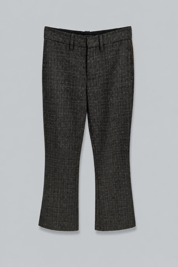 Bootcut Pants - Marrone/Nero (Brown/Black Prince Of Wales Check)