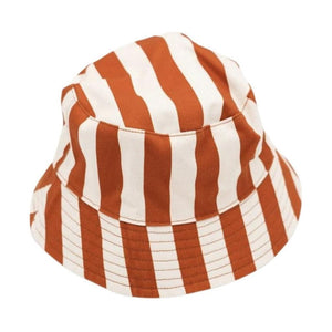 Reversible Bucket Hat - Stripes Atlas + Tierra