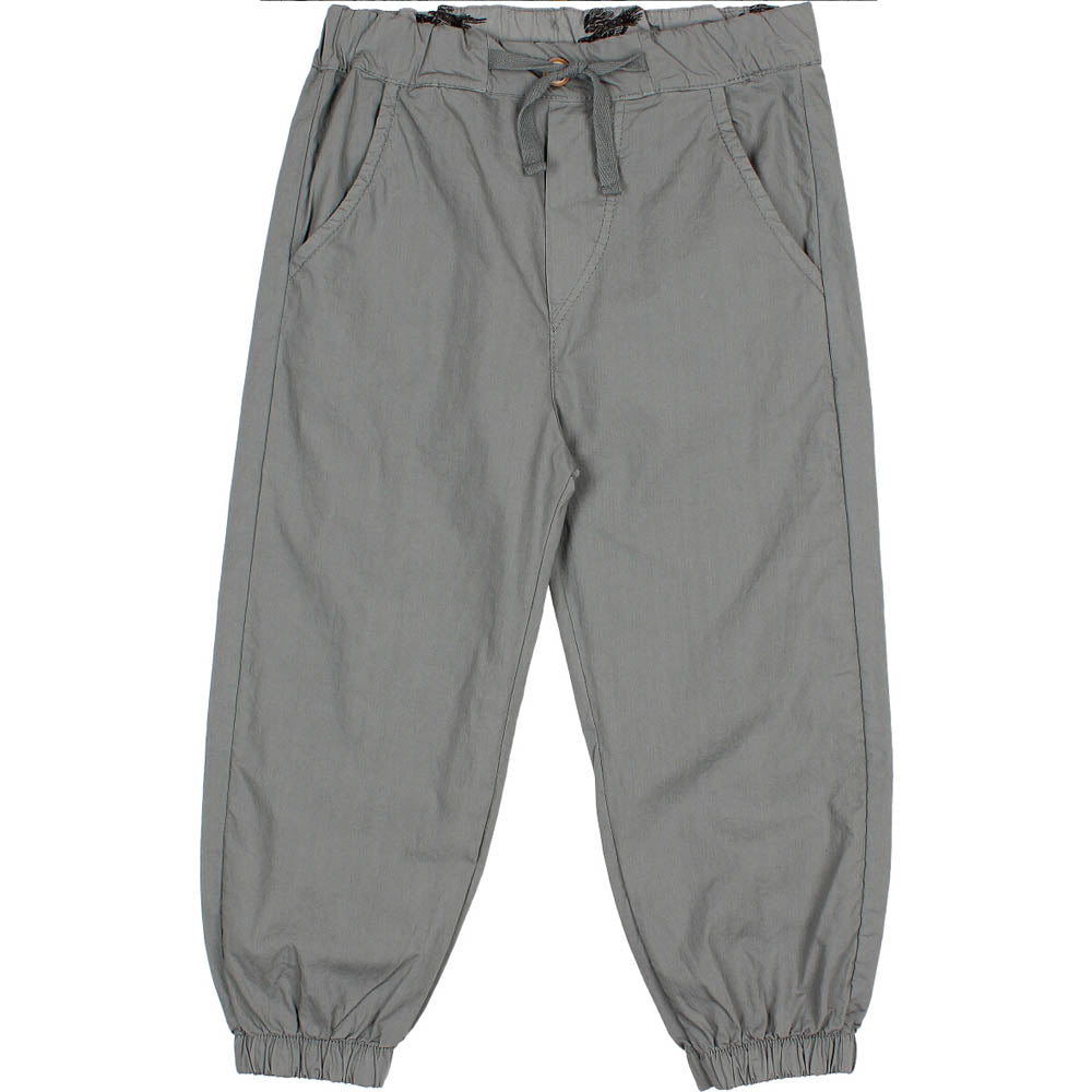 Poplin Joggers with Pockets - Graphite
