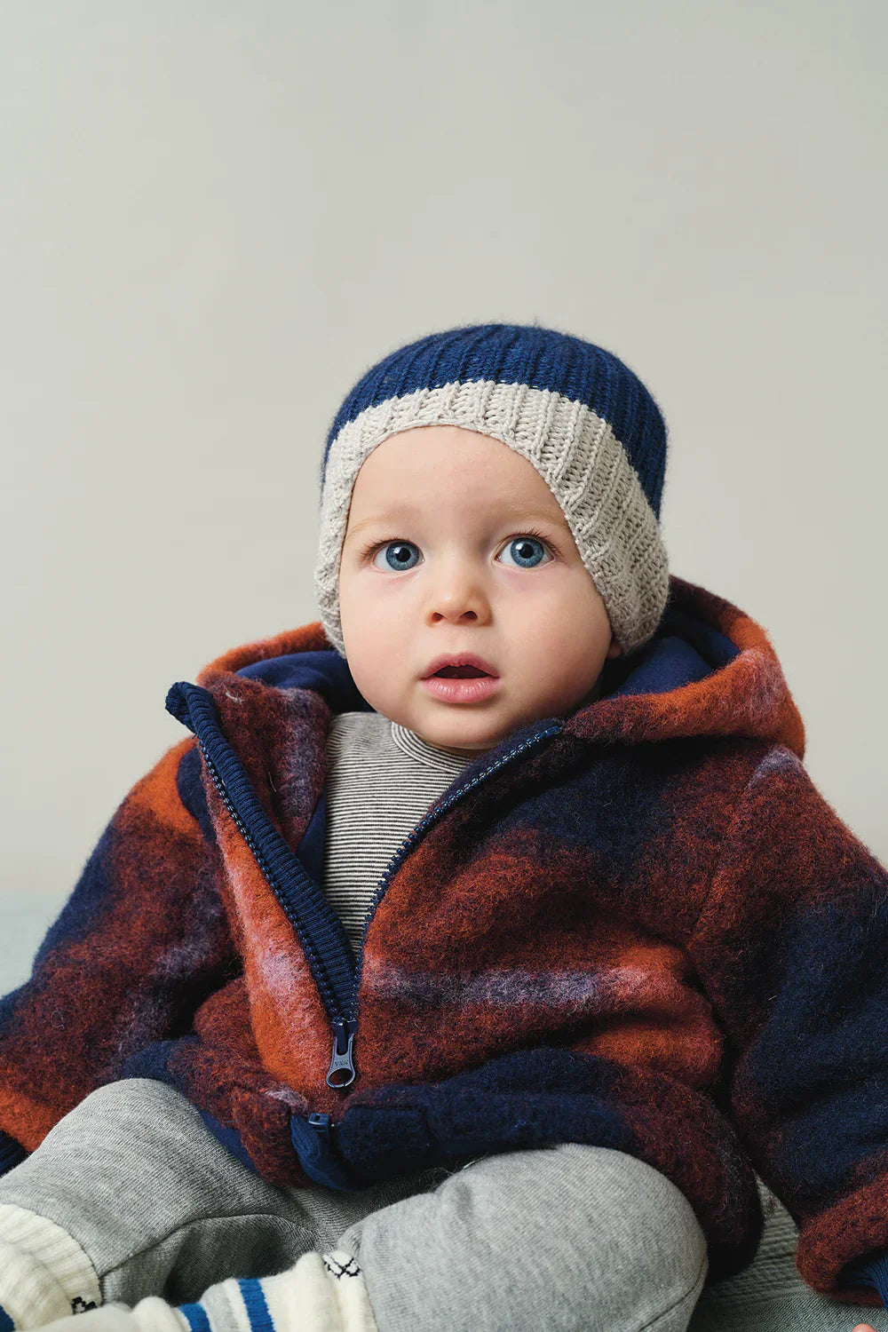 Warm Plaid Baby Coat - Unique