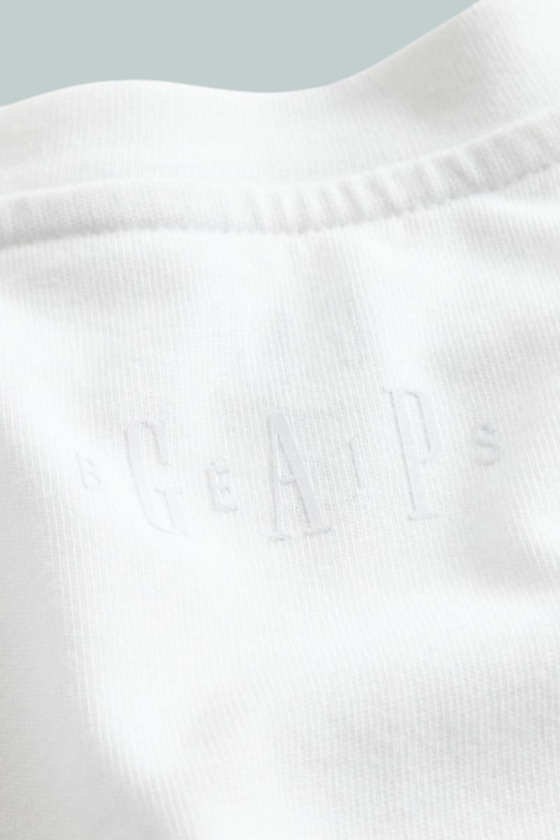 GAP × BÉIS Organic Cotton Graphic T-Shirt - Optic White