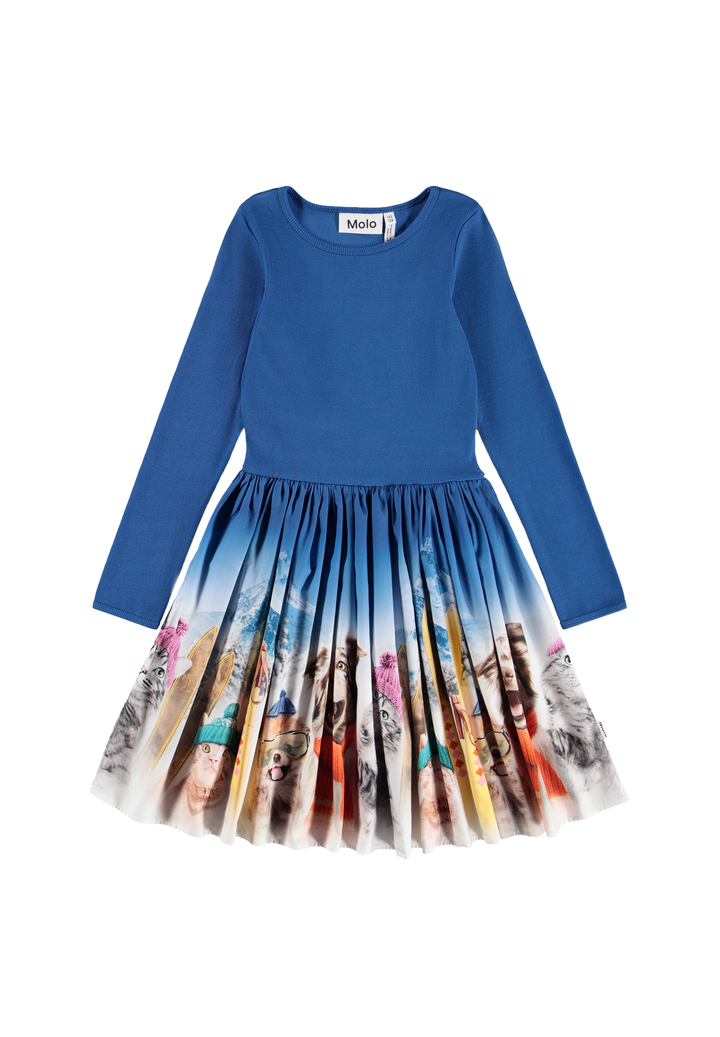 Casie Warm Dress Long Sleeve - Ski Trip