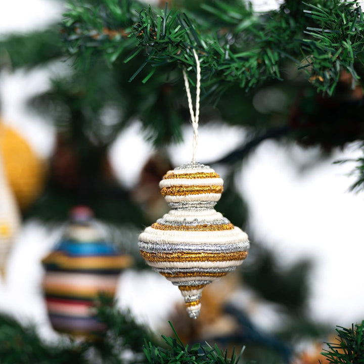 Metallic Rounded Ornament