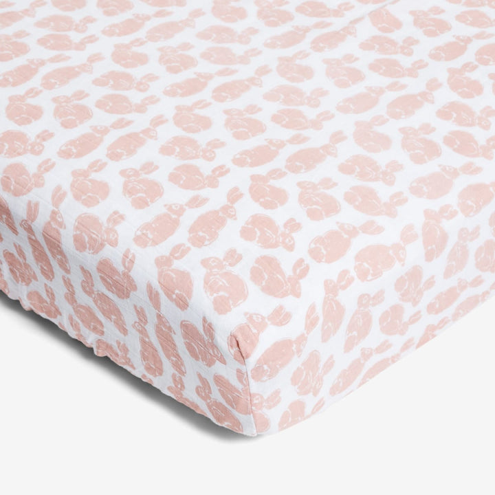 Crib Sheet - Bunny Blush