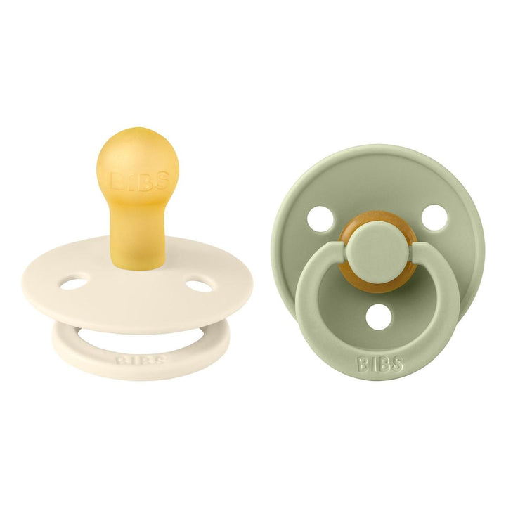 Bibs Pacifier 2 Pack - Ivory/Sage