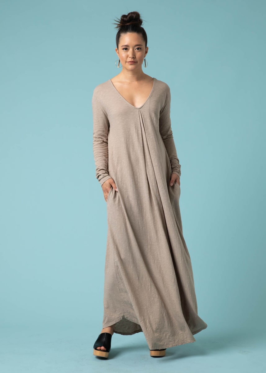 Be Clever Duo Dress - Pebble