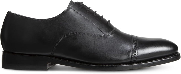 Brady Cap Toe Oxford - Black Leather