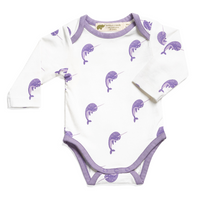 Long Sleeve Jack + Jill Bodysuit - Hello Narwhal