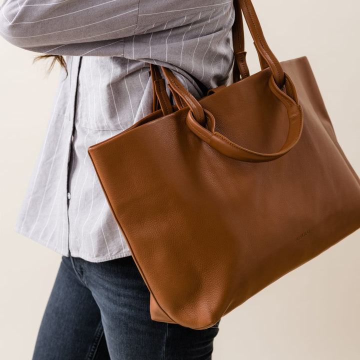 Camila Everyday Tote - Caramel - FINAL SALE
