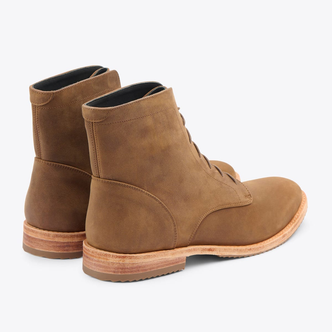 Everyday Lace-Up Boot - Tobacco