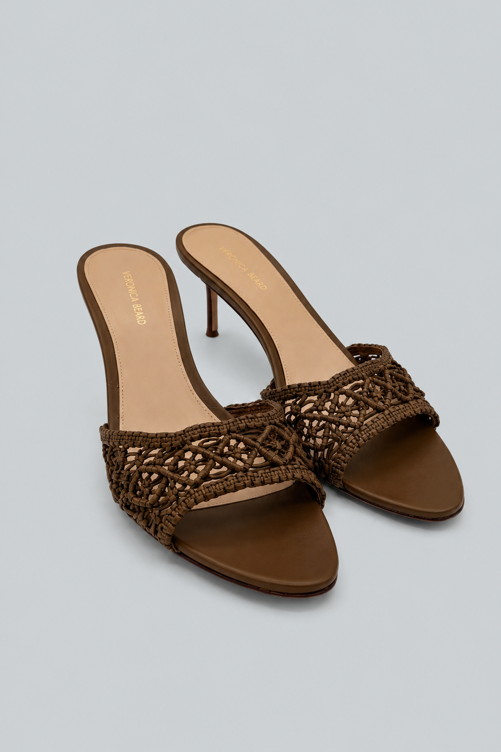 Women's Tia Woven Mules - Chestnut