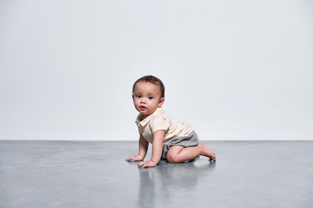 Baby Polo Shirt - Cream