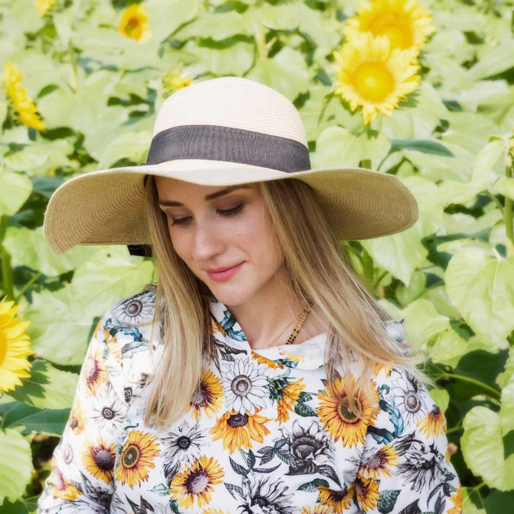 Ladies Pullover Hoodie - Sunflower