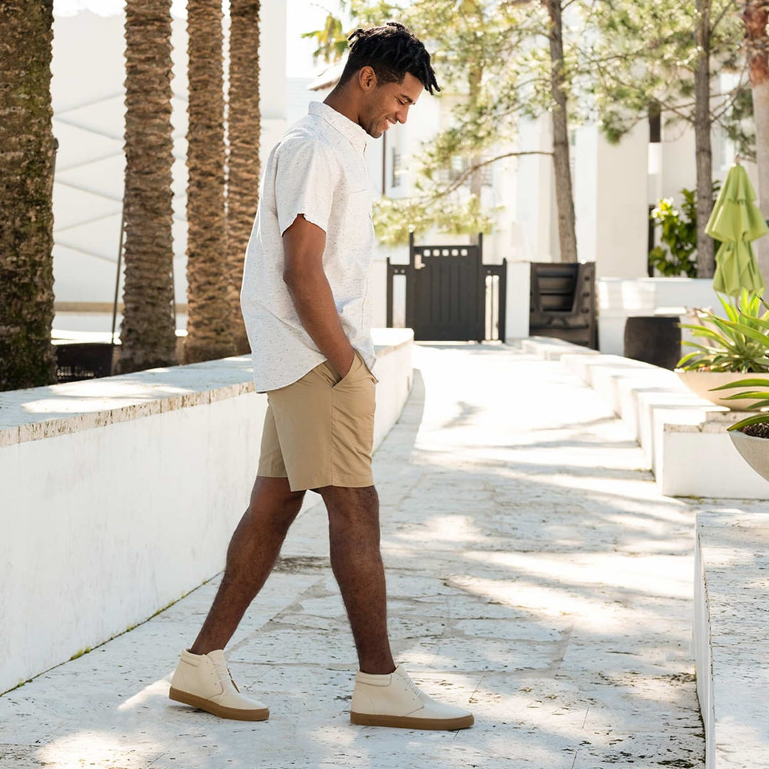 Everyday Mid Top Sneaker - Bone/Gum