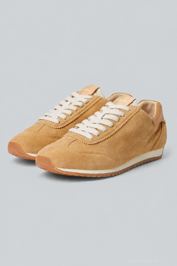 Oasis Runner II Suede Sneaker - Brown - Sneaker
