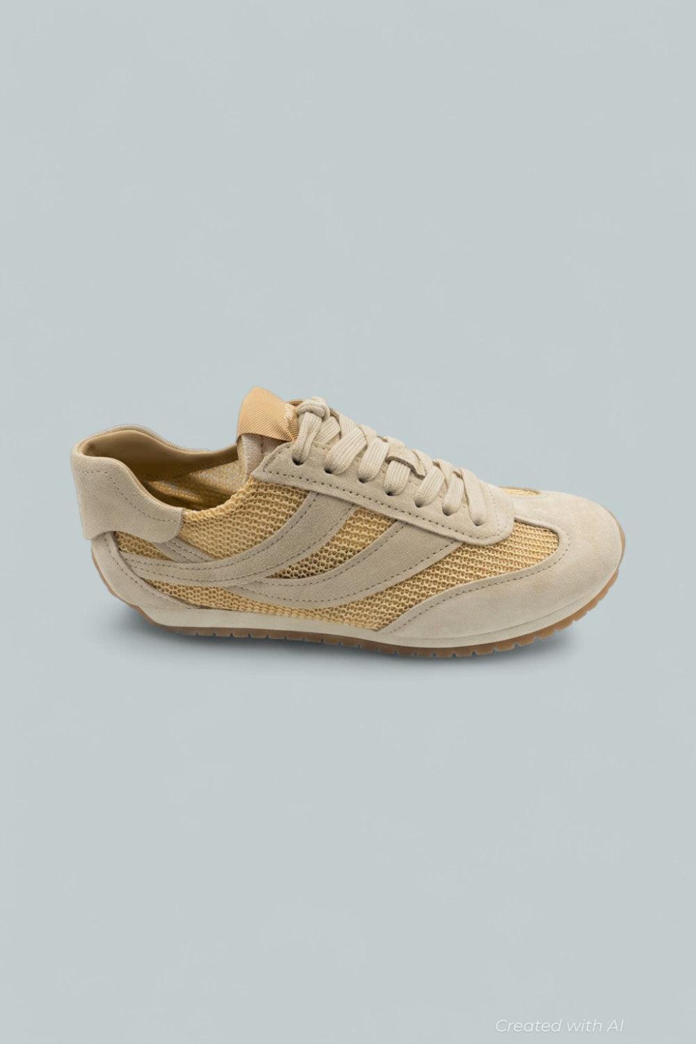 Oasis Runner Sneakers - Moonlight Beige - 5 - Sneaker