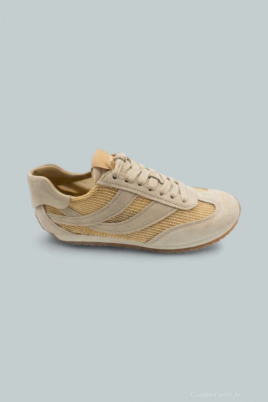 Oasis Runner Sneakers - Moonlight Beige - 5 - Sneaker