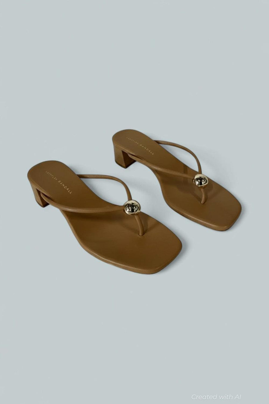 Odessa Heeled Sandal - Brown - Sandals