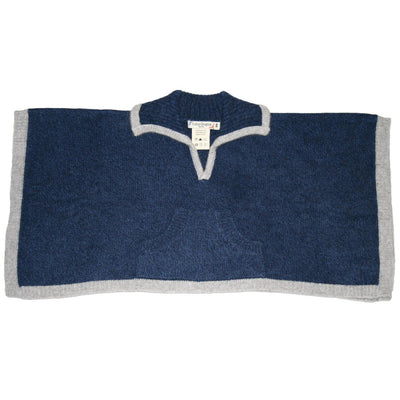 Oeillet Poncho - Navy - Poncho