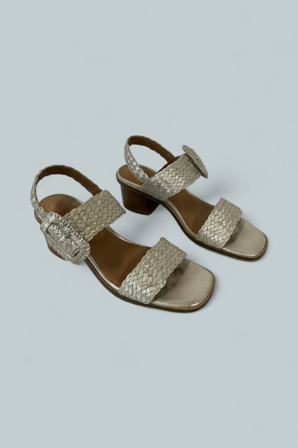 Women's Madylyn Buckled Sandals - Ice Metallic