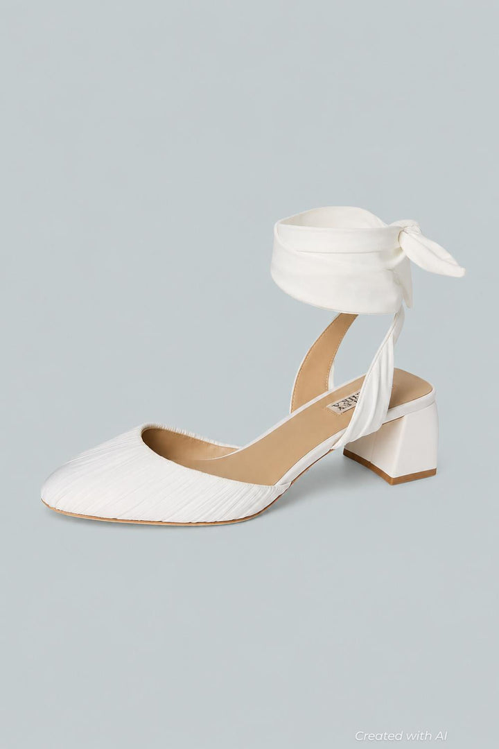 Ofelia Women’s Shoes - Soft White - 7 M - Heels