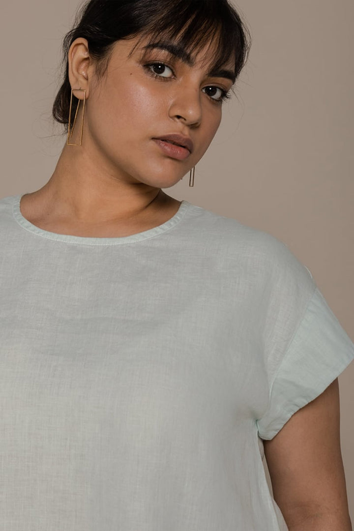 Sandcastle Saturdays Top - Sage Mint