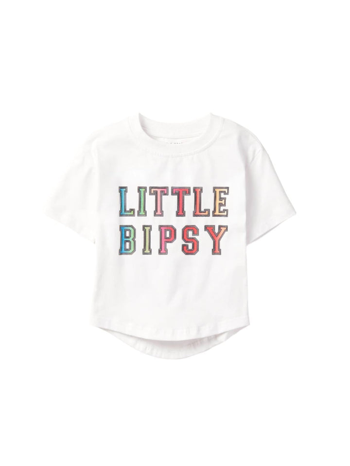 Ombre Little Bipsy Tee - White - T-shirt