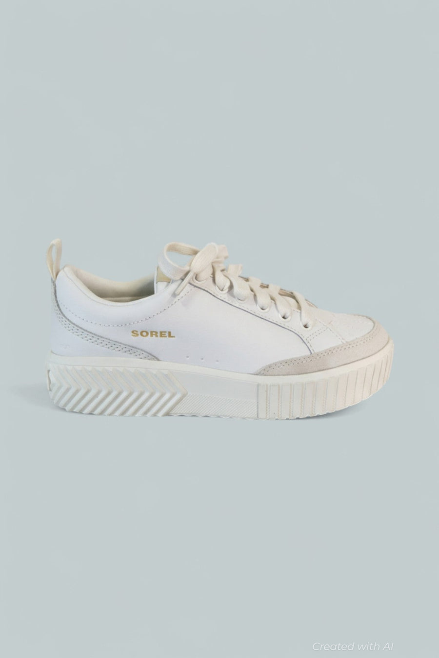 Ona Ave Low Waterproof Lace Up Sneakers - White - 8 M - Sneaker