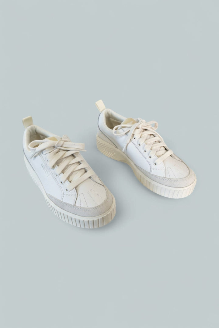 Ona Ave Low Waterproof Lace Up Sneakers - White - 8 M - Sneaker
