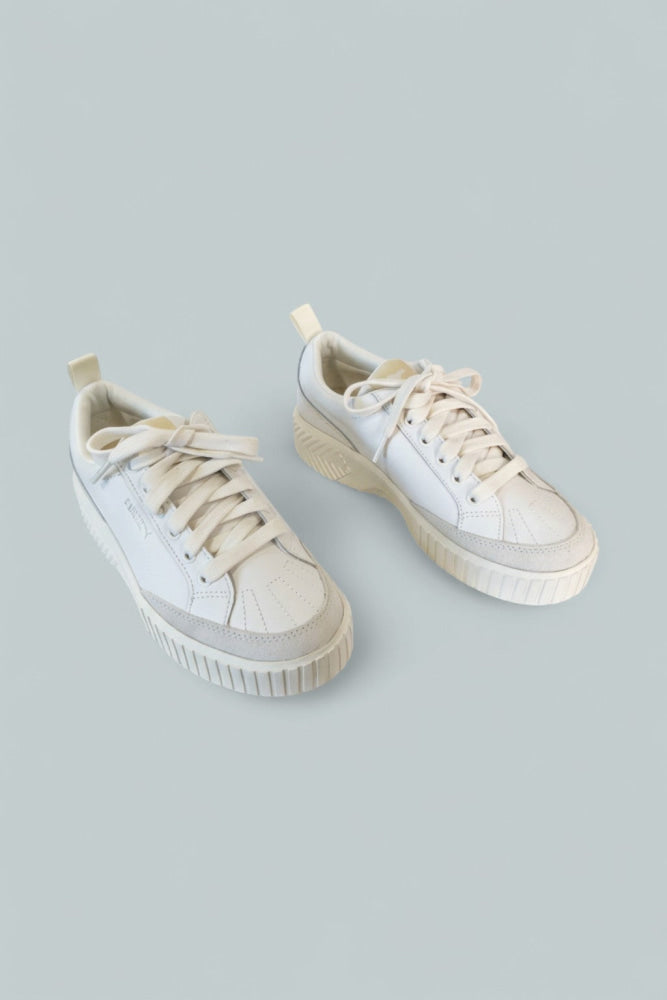 Ona Ave Low Waterproof Lace Up Sneakers - White - 8 M - Sneaker