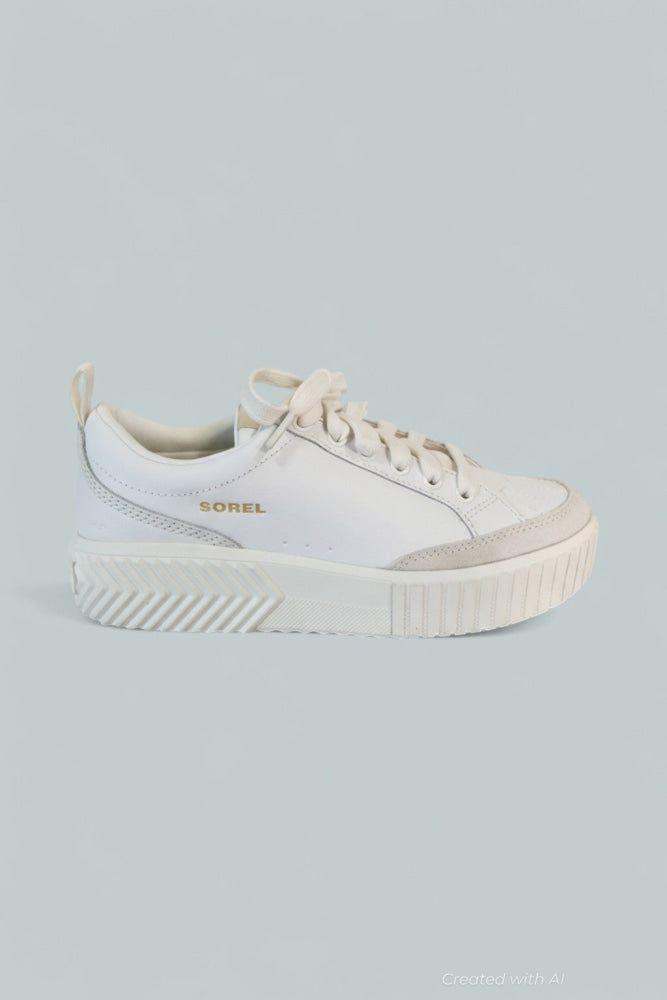 Ona Ave Low Waterproof Lace Up Sneakers - White - 8 M - Sneaker