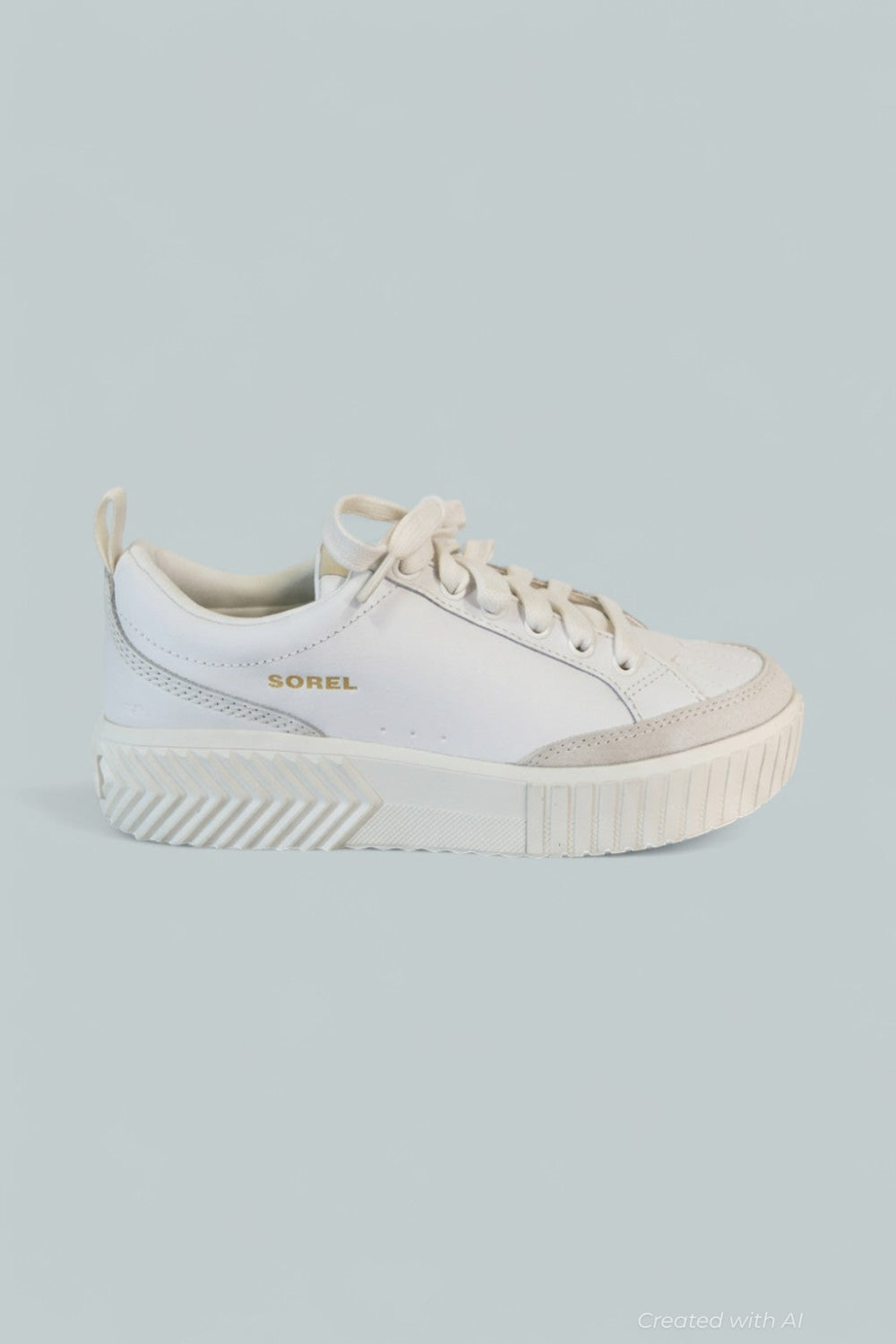 Ona Ave Low Waterproof Lace Up Sneakers - White - 8 M - Sneaker