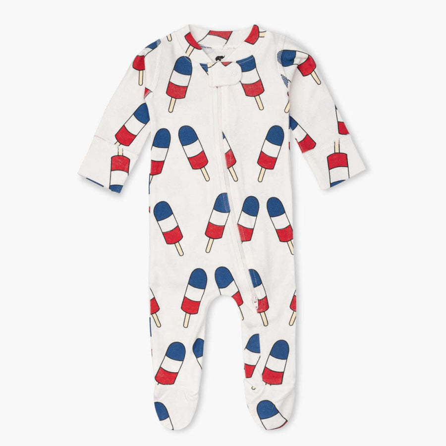 One-Piece Baby Footed Pajamas - Ice Pops - Onesie