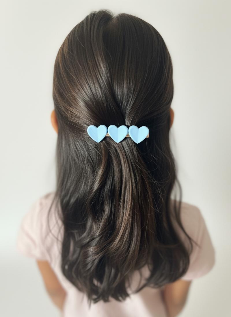 Only Hearts Hair Clips (Set of 5)