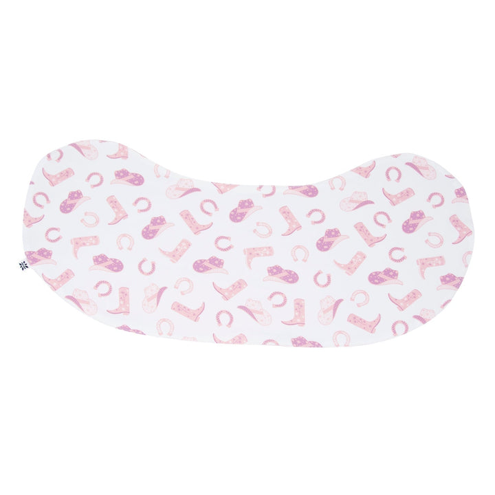 Burp Cloth - Cowgirl Boots