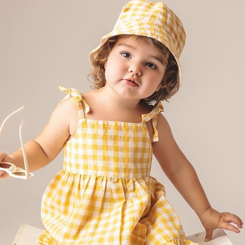 Hawaiian Sun Dress + Cap