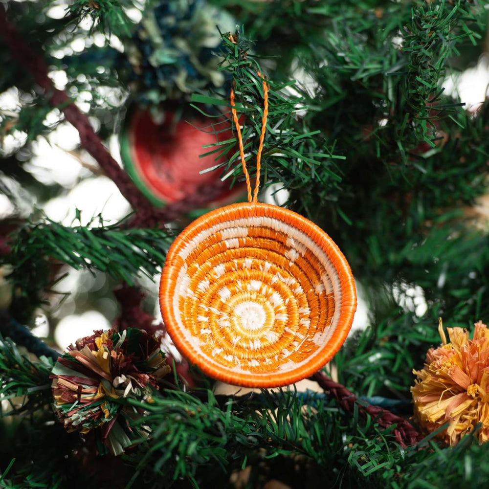 Orange Bowl Ornament - One Size - Ornament