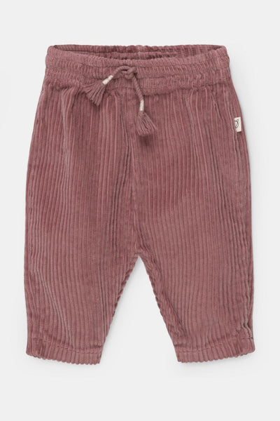 Organic baby corduroy pants - Pink - Pants