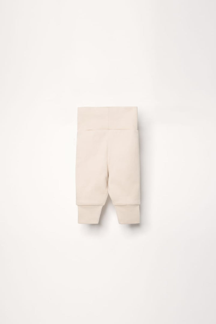 Organic Baby Pants - Sand w/ Hearts - Pants