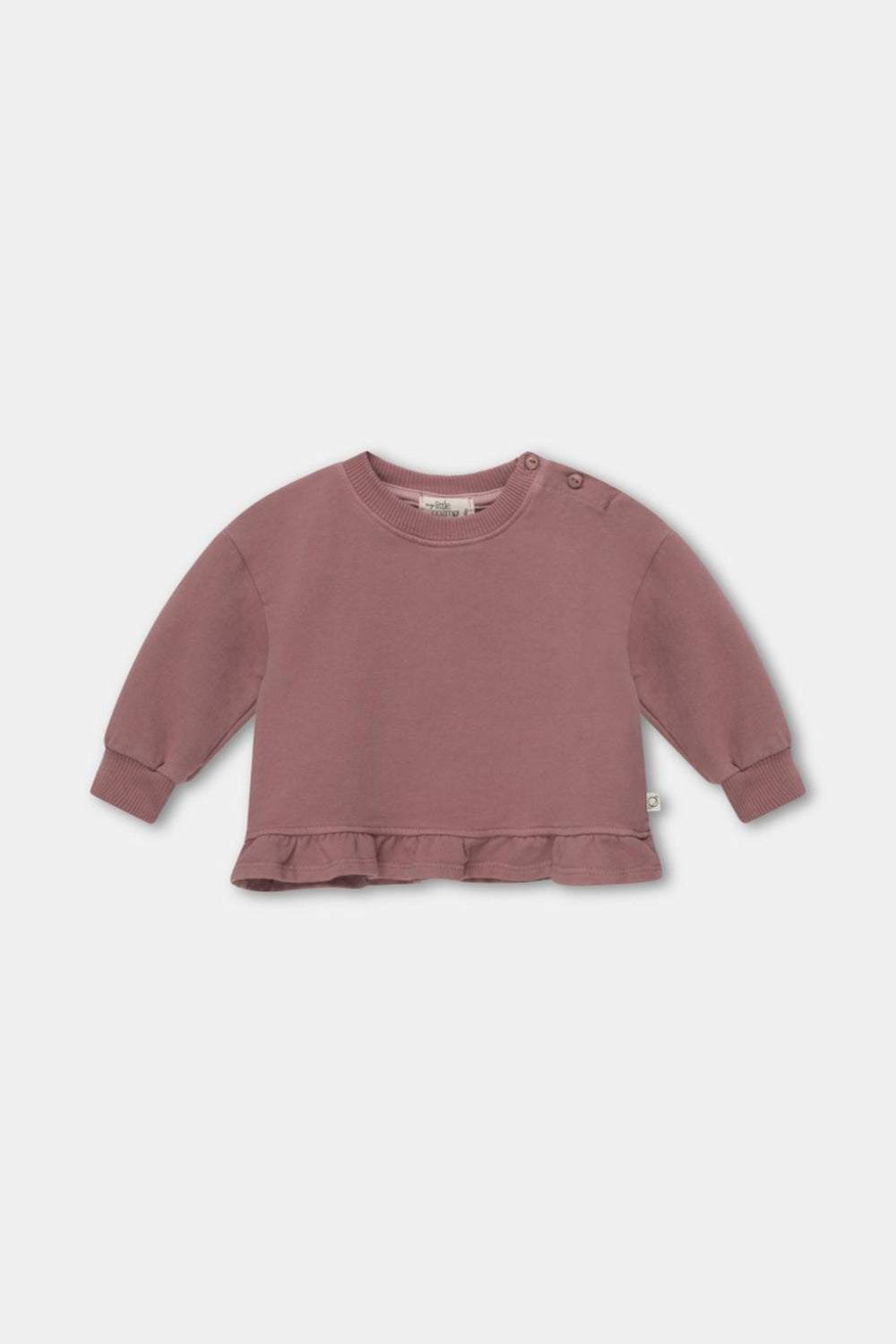 Organic baby sweatshirt - Pink - Crewneck Sweatshirt