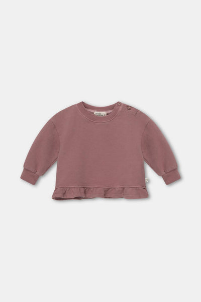 Organic baby sweatshirt - Pink - Crewneck Sweatshirt