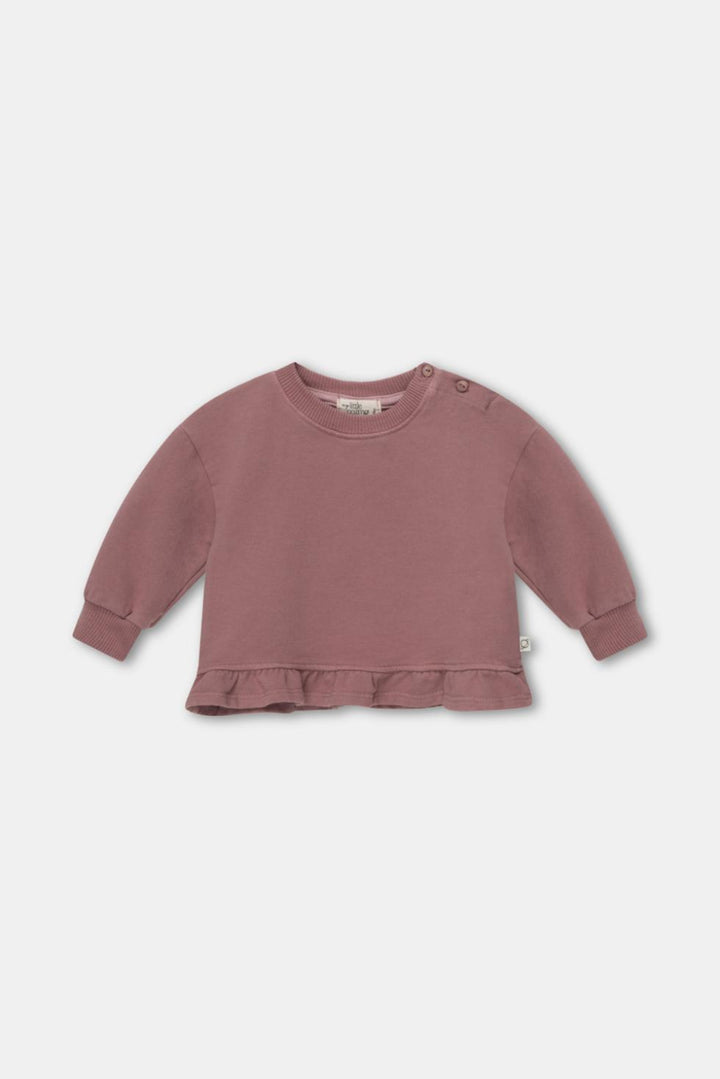 Organic baby sweatshirt - Pink - Crewneck Sweatshirt