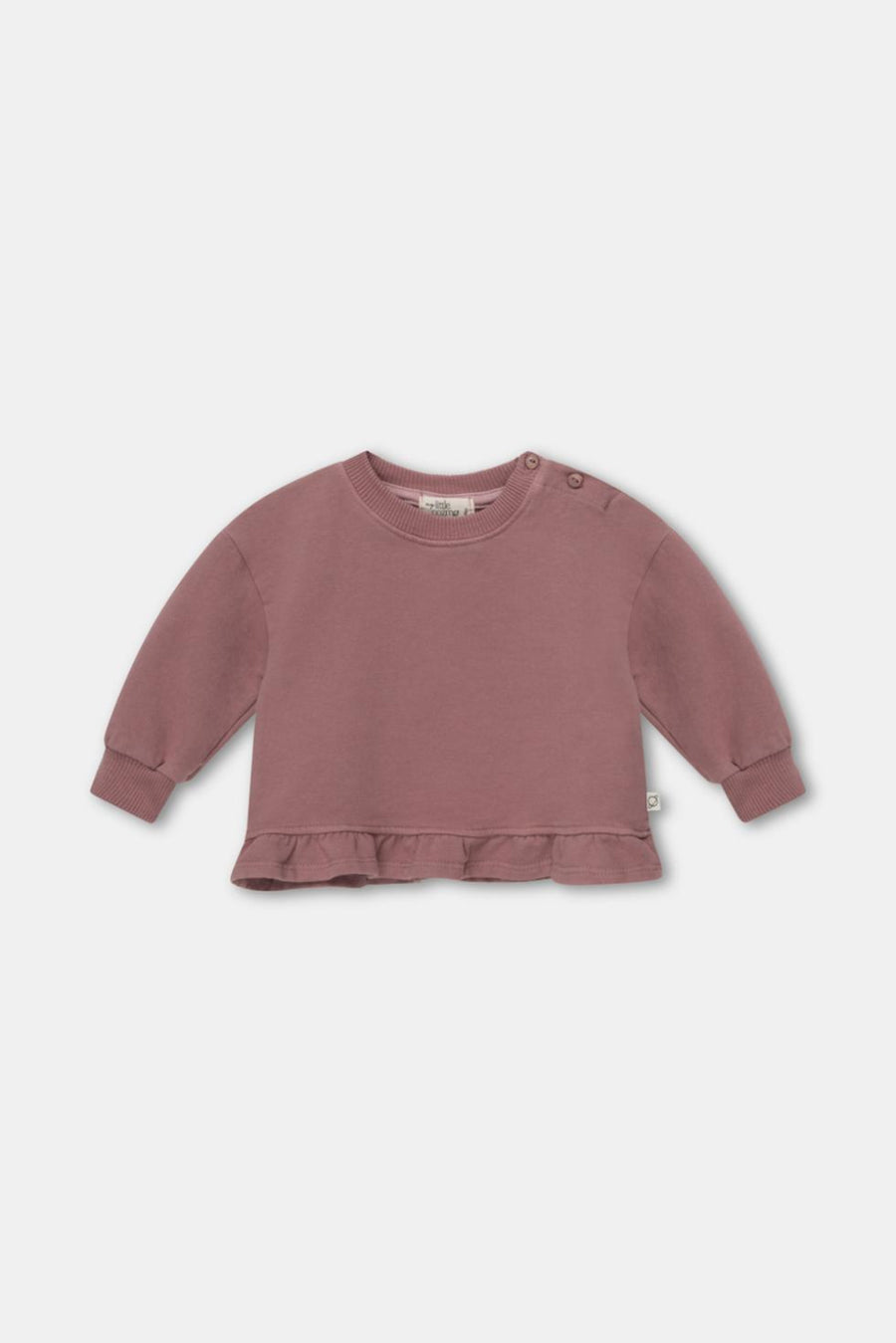Organic baby sweatshirt - Pink - Crewneck Sweatshirt