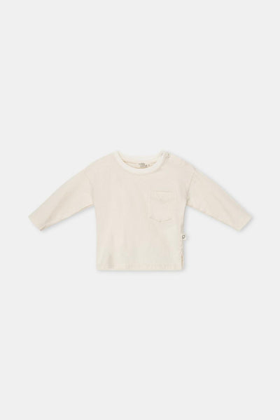 Organic basic baby t-shirt - Ivory - Shirt