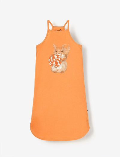 Organic Cami Midi Dress - Lolly Squirrel - Dresses